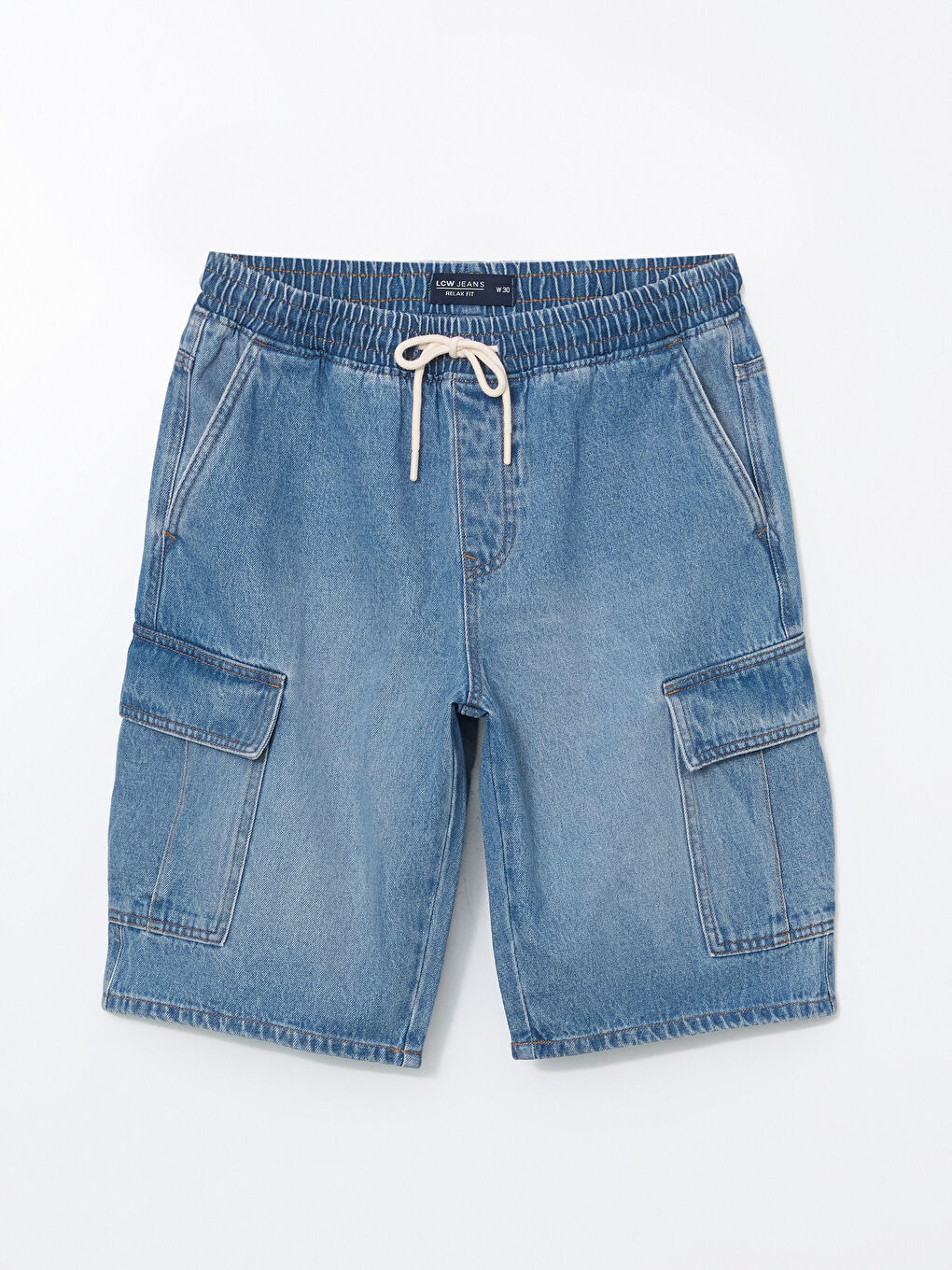 Standard Fit Men's Denim Shorts -S5AB34Z8-H45