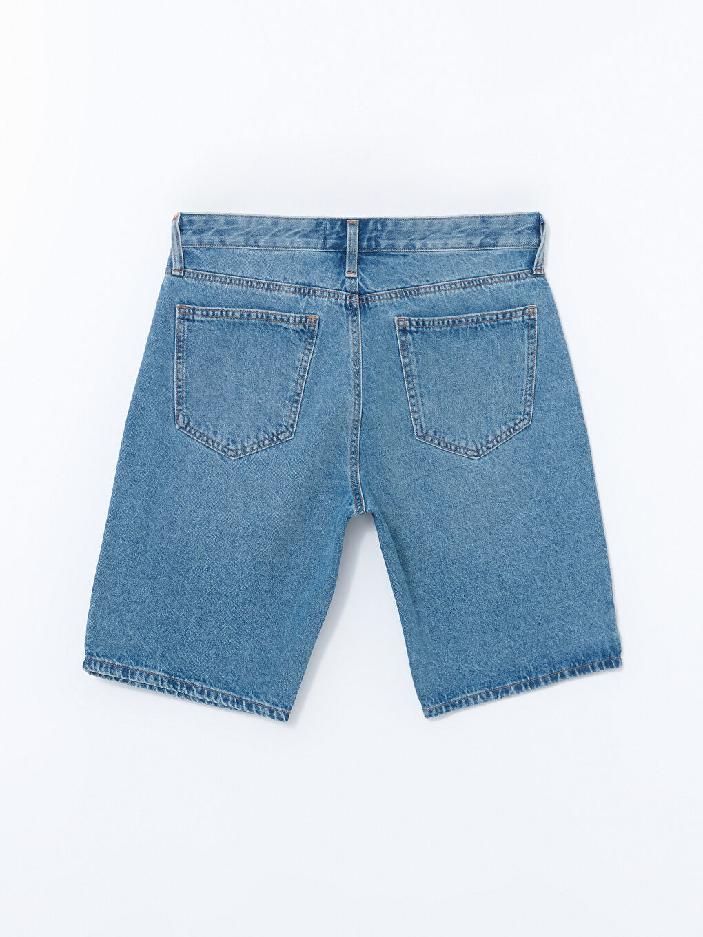 Джинсовые Шорты Стандартного Кроя для Мужчин-5