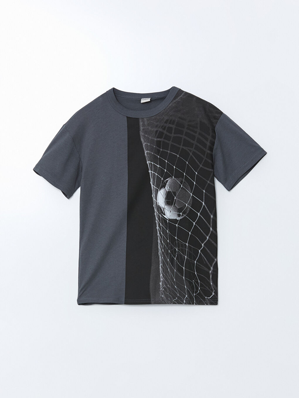 Crew Neck Short Sleeve Printed Boys' T-Shirt -S5AC80Z4-YLE