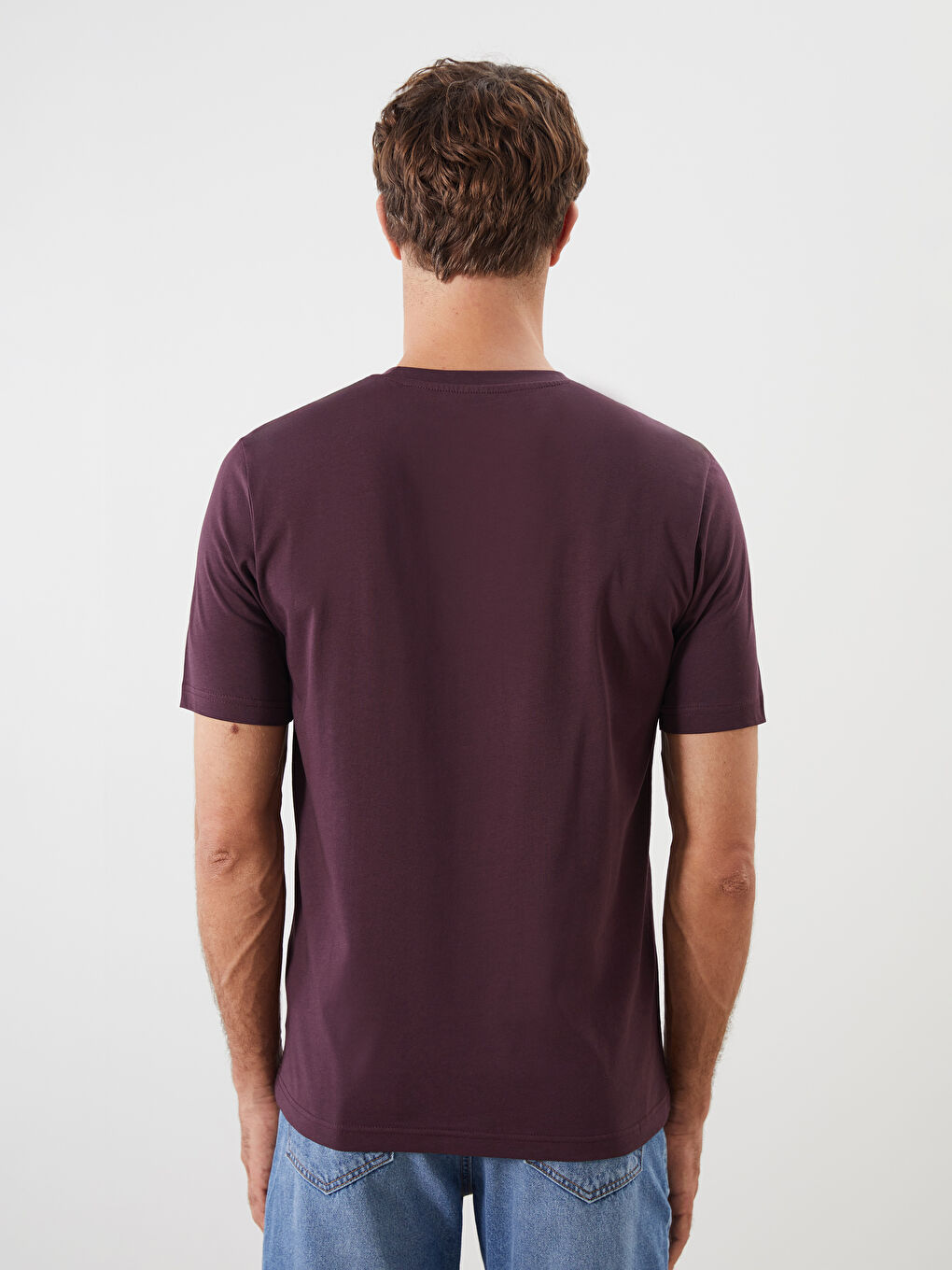 Crew Neck Short Sleeve Istanbul Printed Jersey Men's T-Shirt -S5AC81Z8-YHP