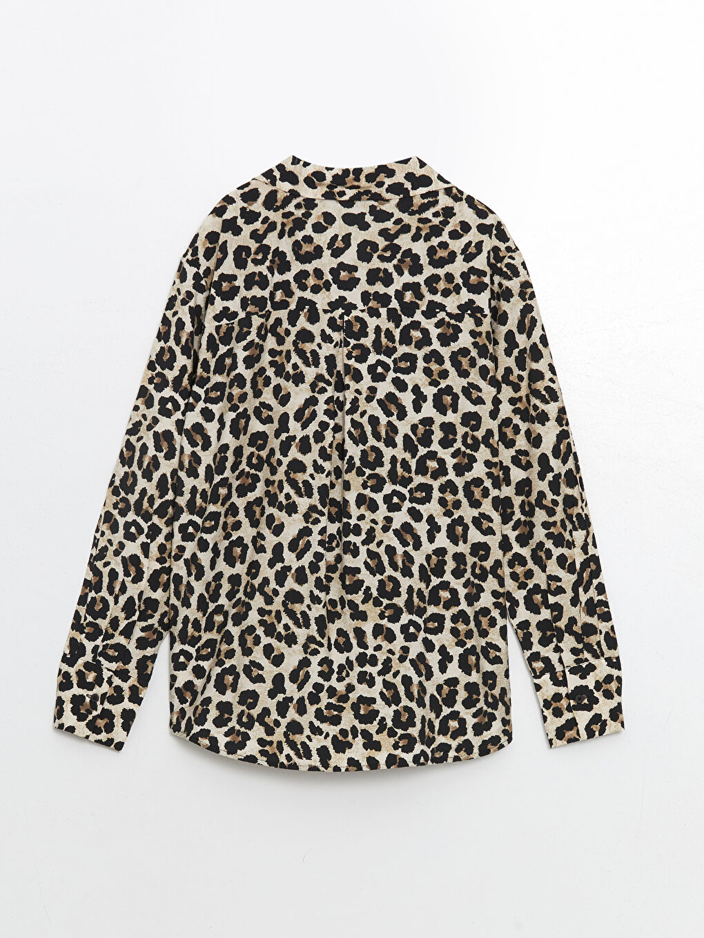 Leopard Print Women's Shirt -S5AC84Z8-LQJ