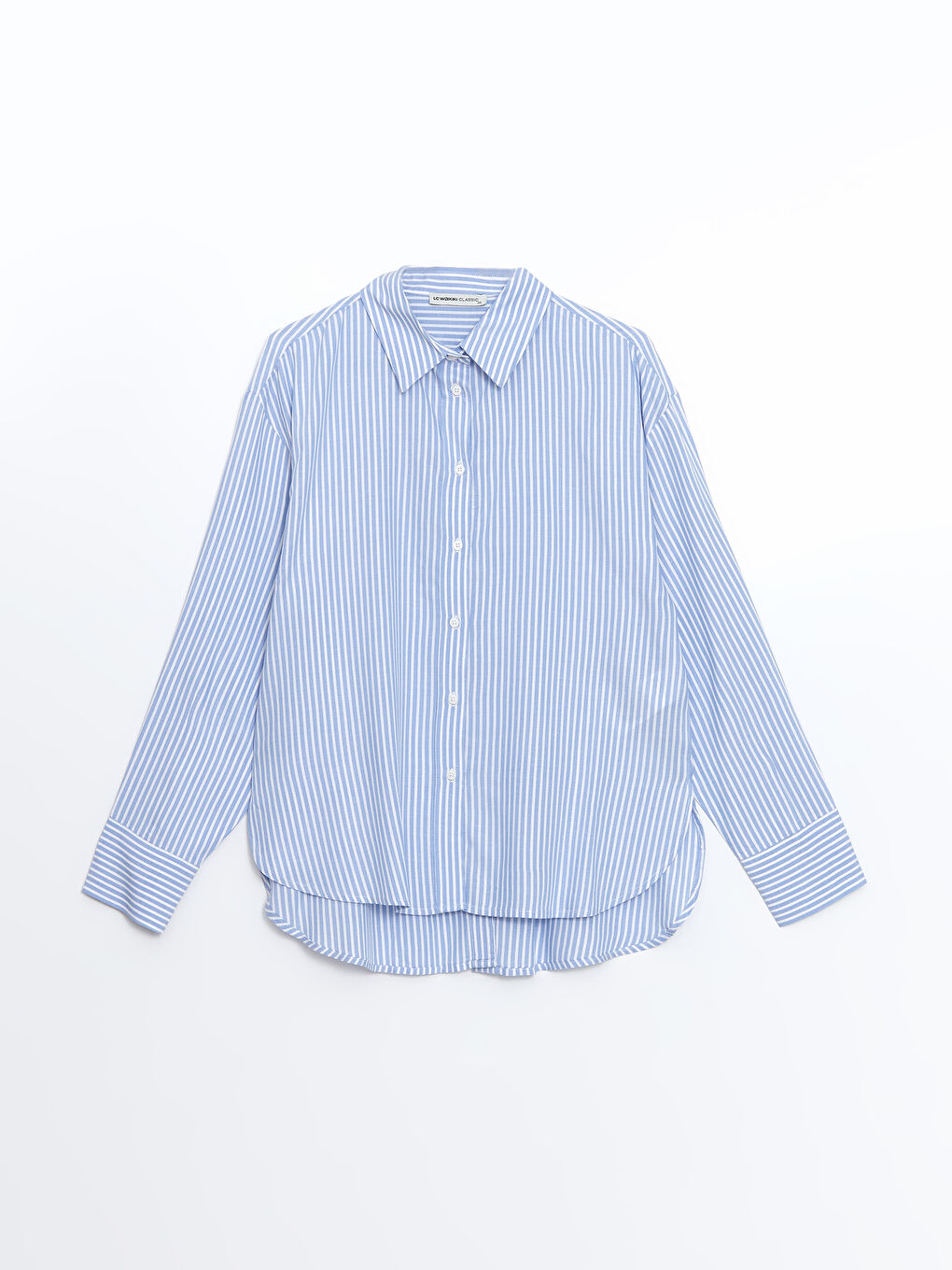 Regular Fit Cuffed Women's Shirt -S5AC85Z8-LEN