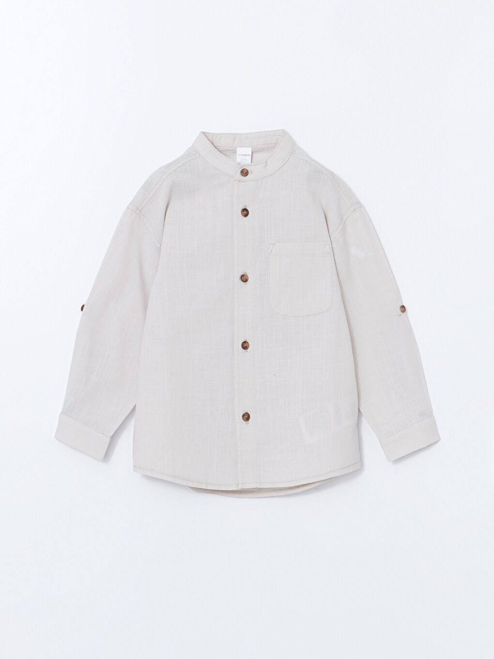 Grandad Collar Basic Boys' Shirt -S5AC92Z1-G7L