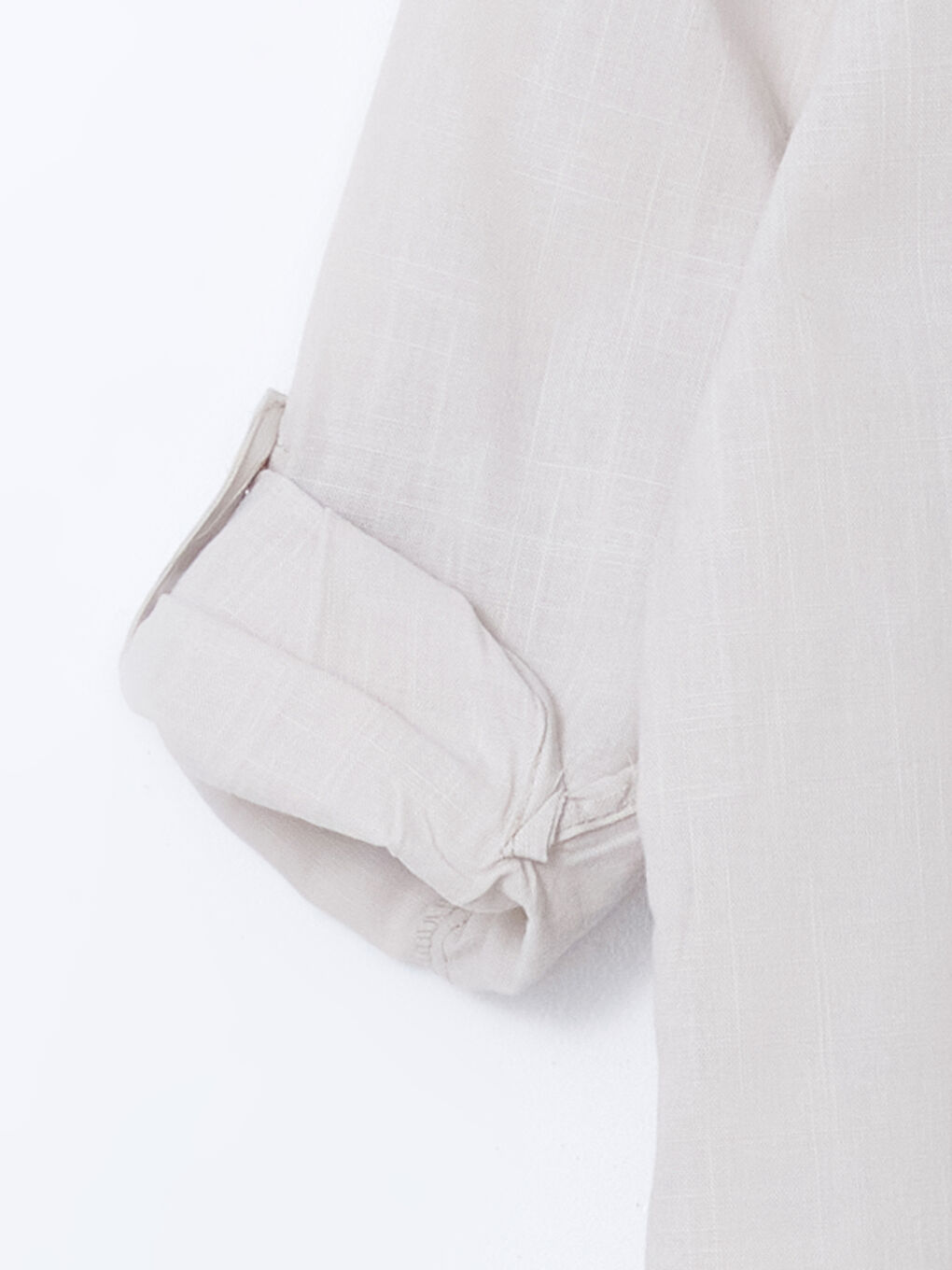 Grandad Collar Basic Boys' Shirt -S5AC92Z1-G7L