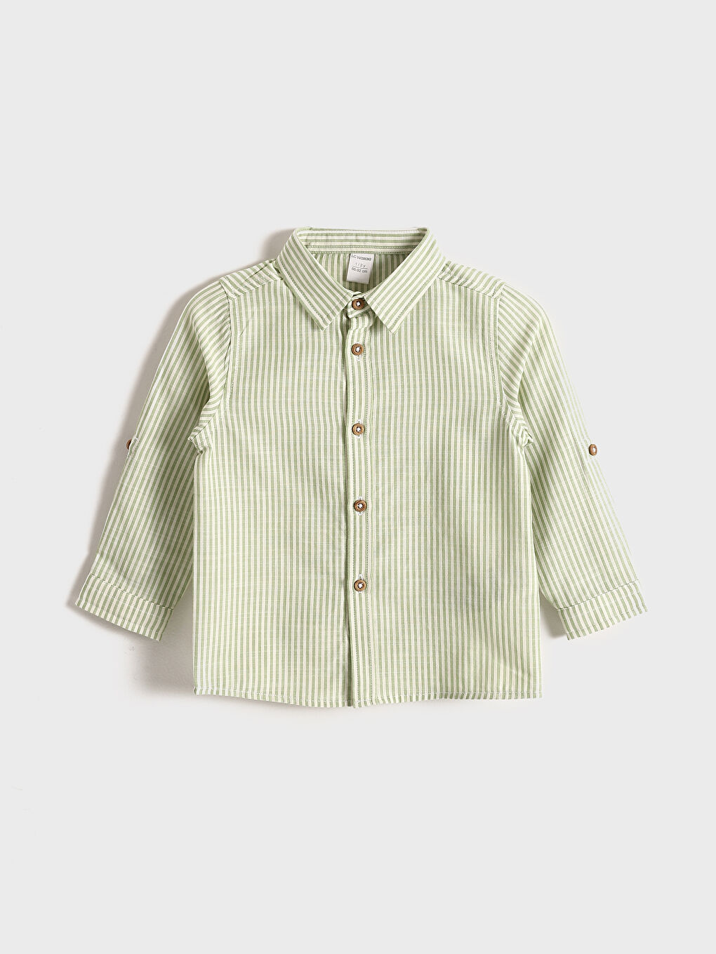 قميص بوبلين مخطط للأولاد