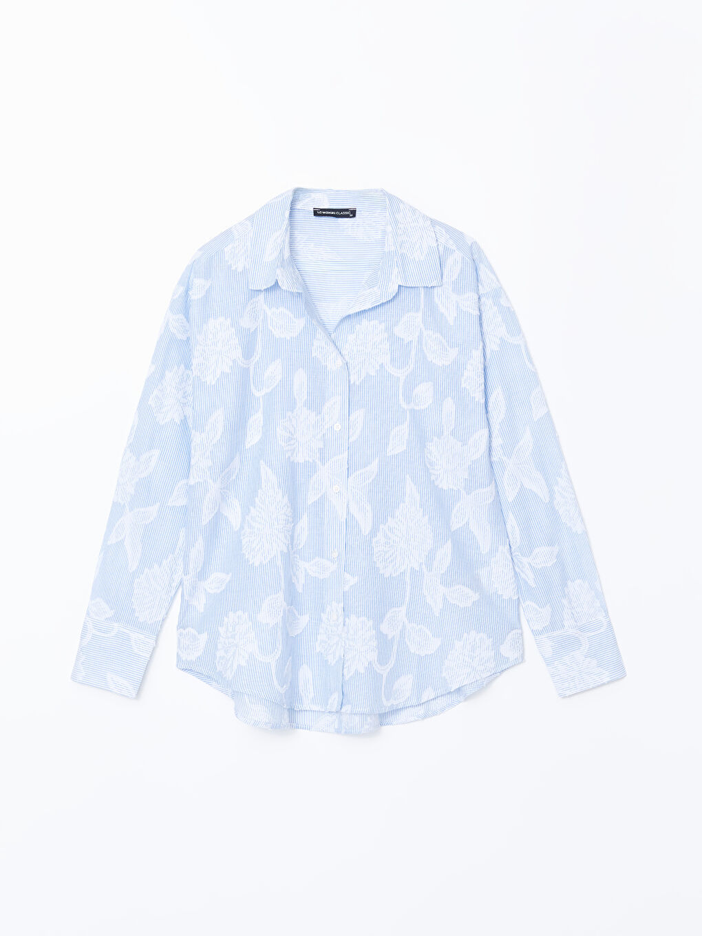 Patterned Women's Shirt -S5AD10Z8-LEN