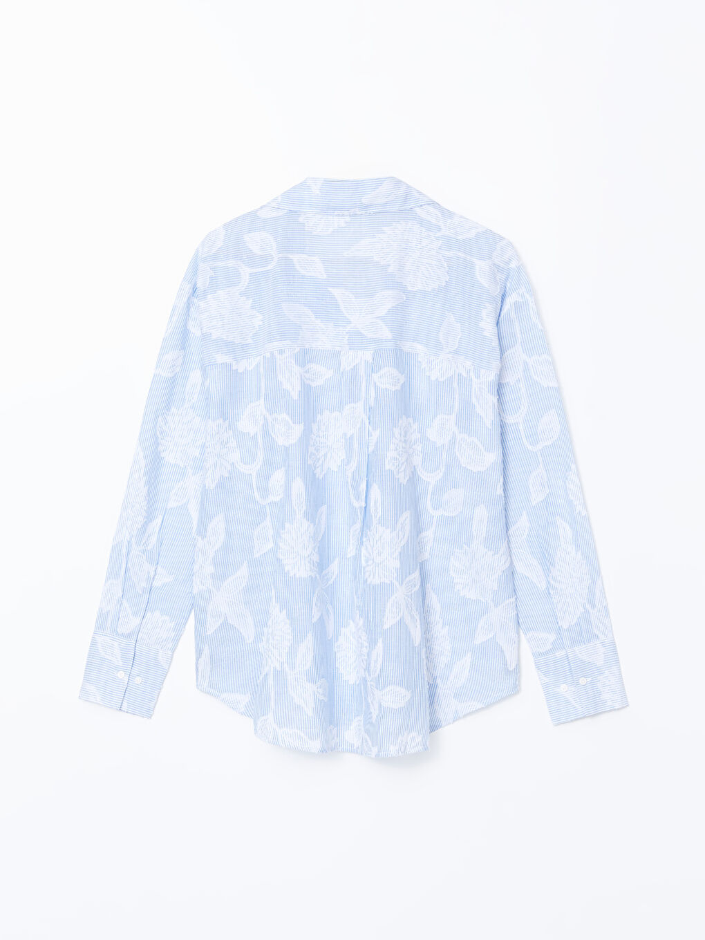 Patterned Women's Shirt -S5AD10Z8-LEN
