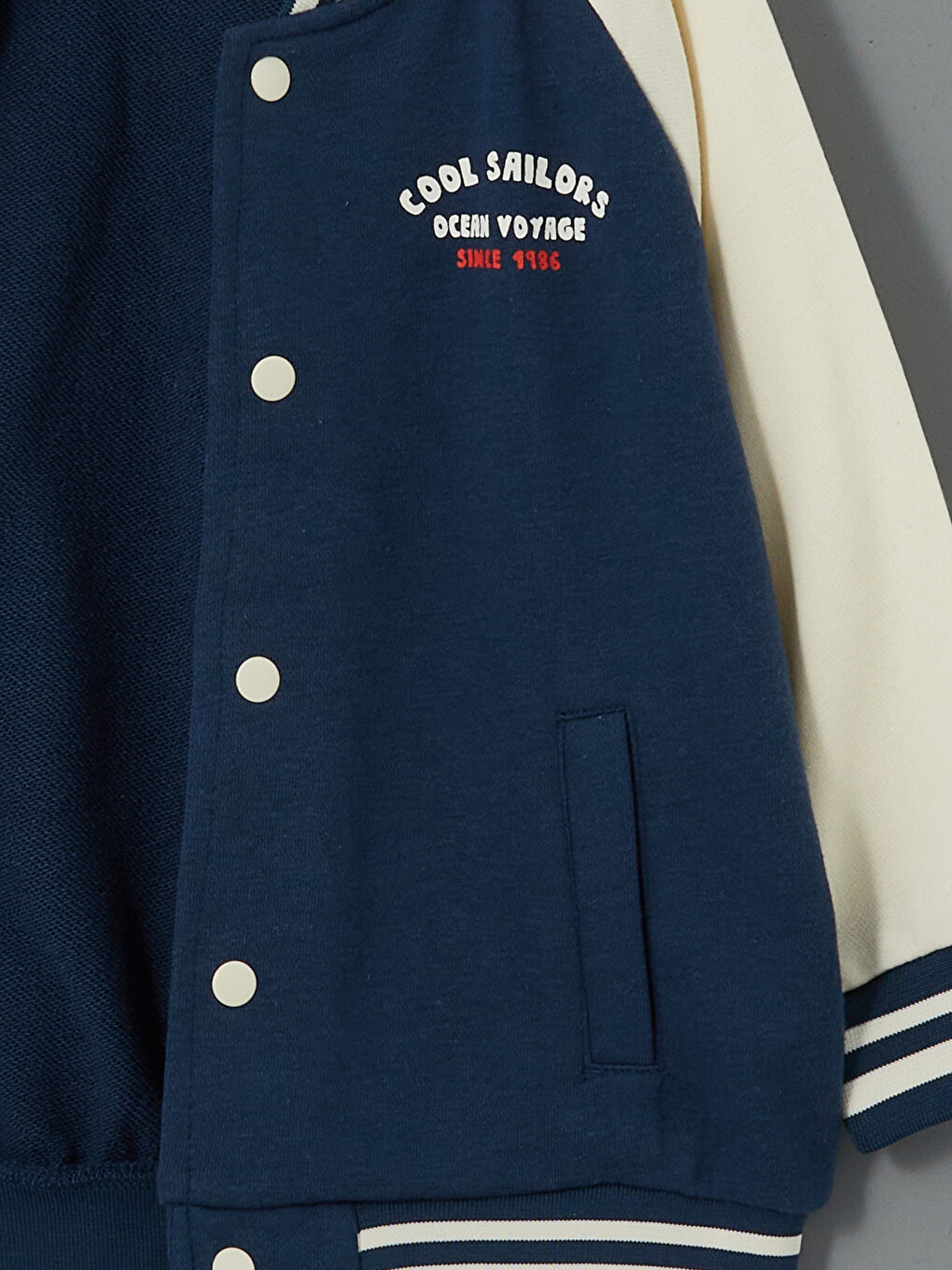 Loose Fit Boys' Bomber Jacket-2