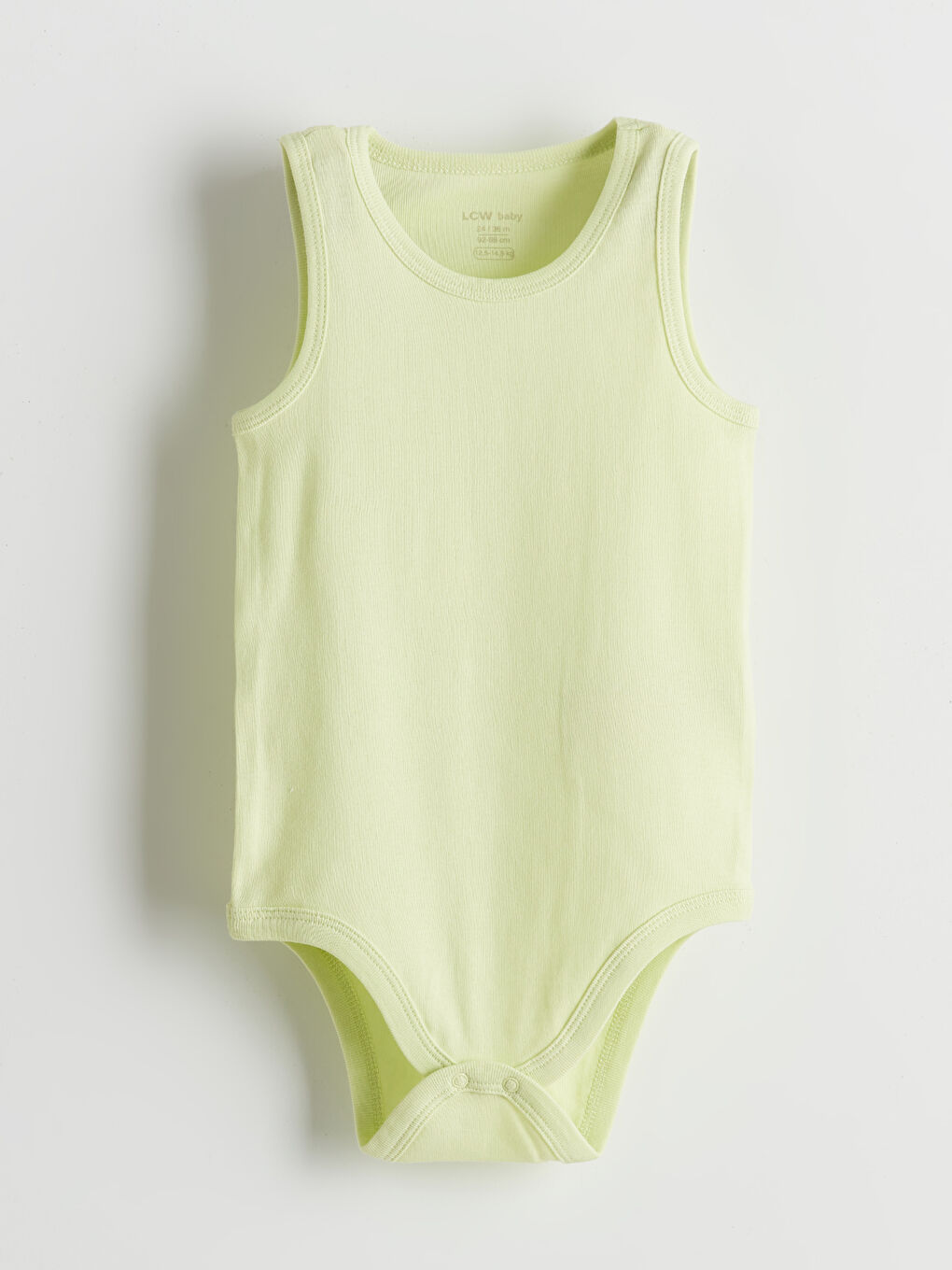 Yeşil Bisiklet Yaka Erkek Bebek Çıtçıtlı Bodysuit