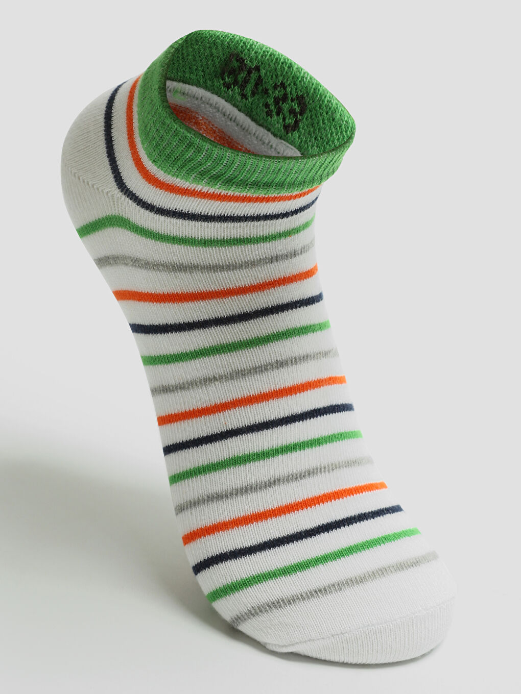 Basic Boys' Trainer Socks 5 Pack-4