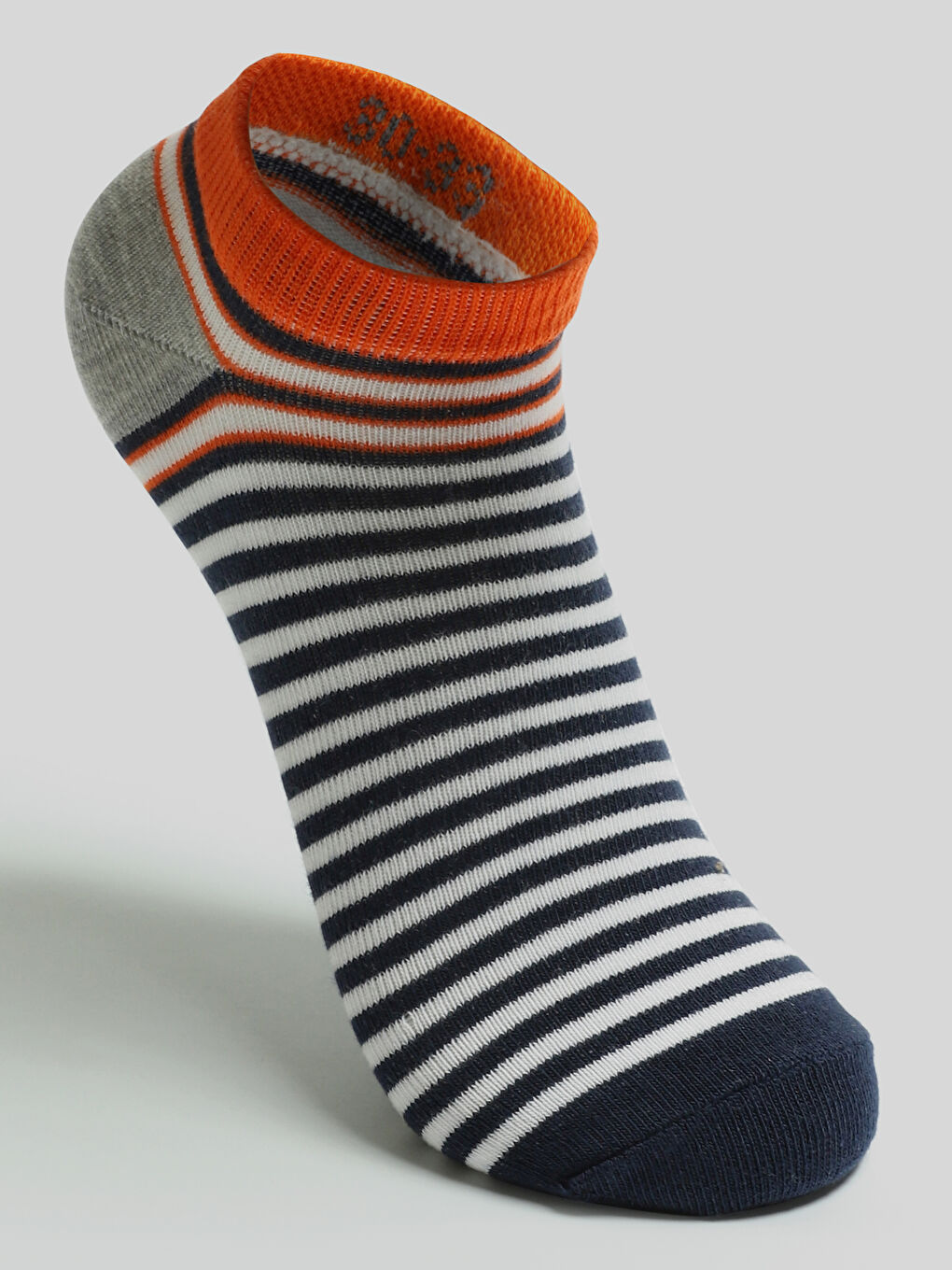 Basic Boys' Trainer Socks 5 Pack-7