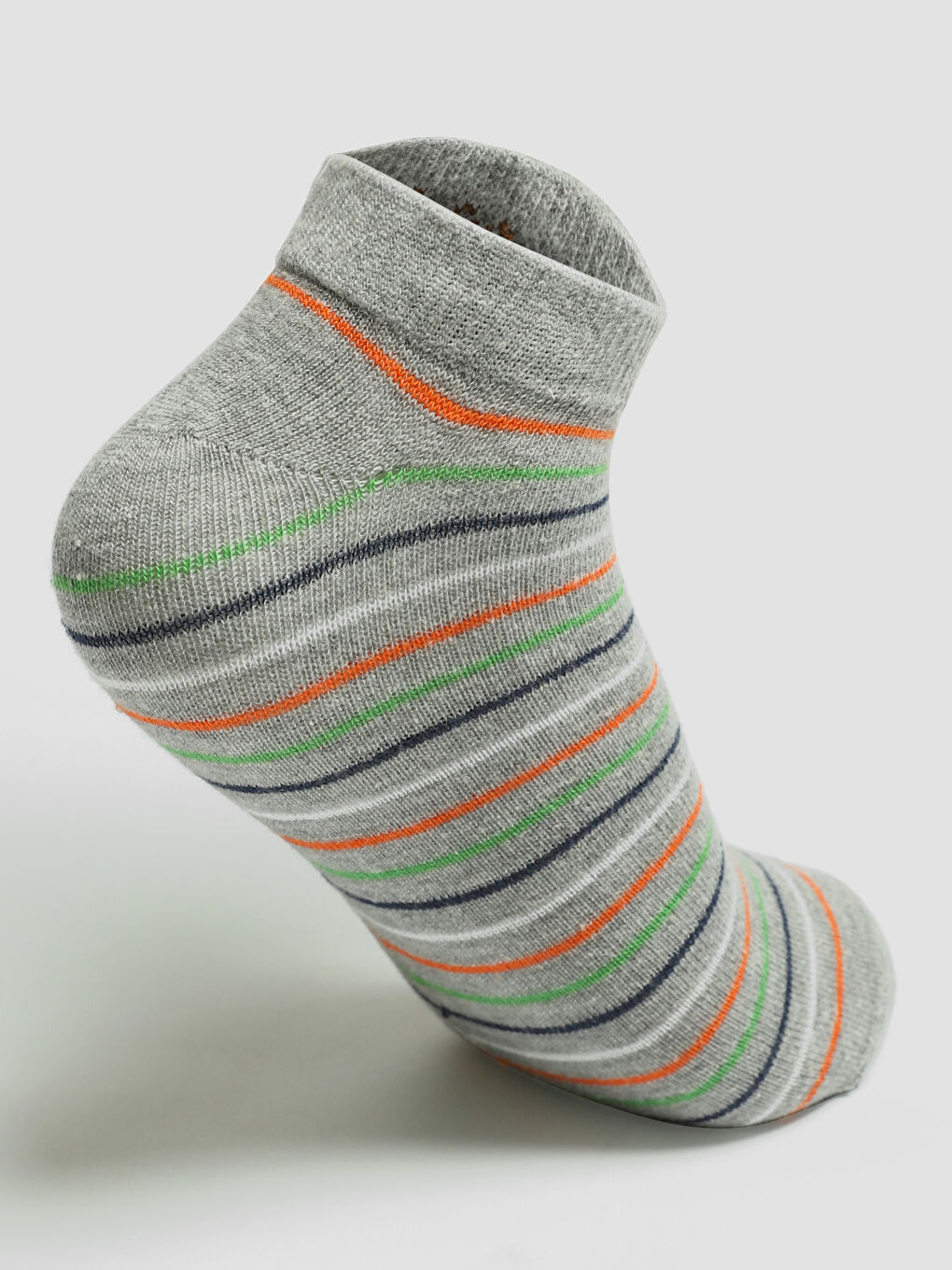 Basic Boys' Trainer Socks 5 Pack-11