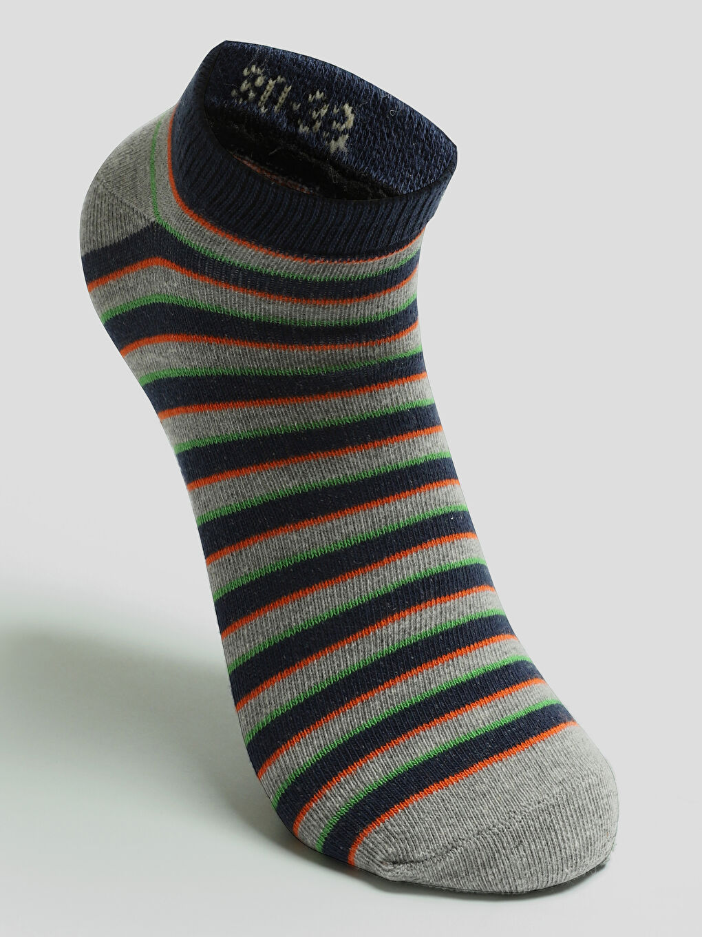 Basic Boys' Trainer Socks 5 Pack-15