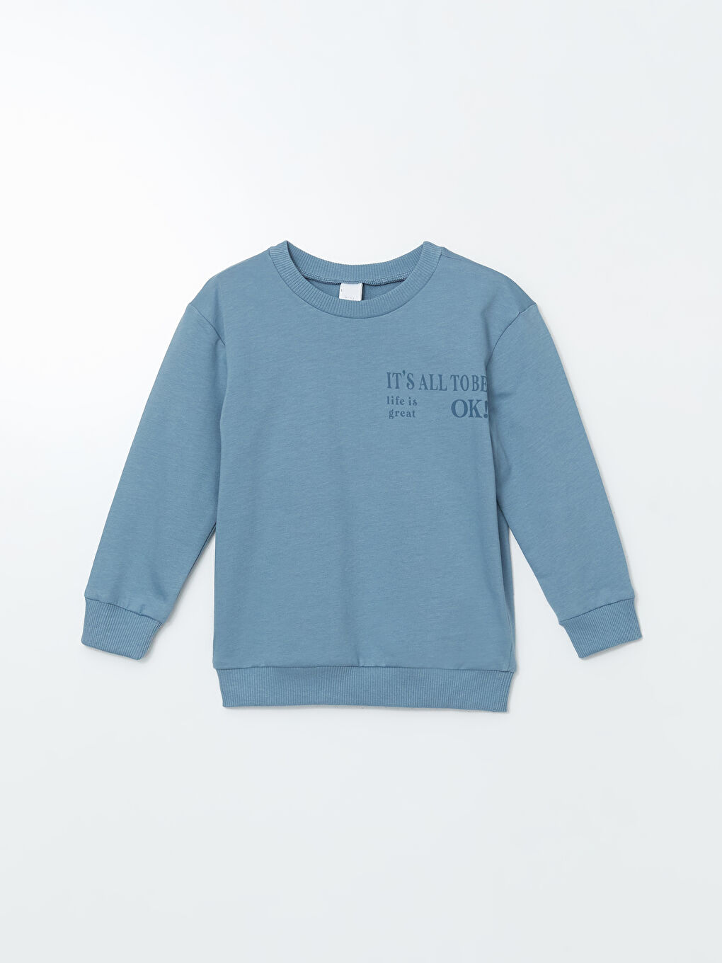 Crew Neck Boys' Sweatshirt