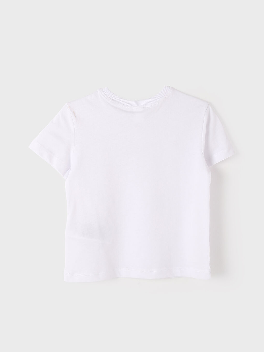 Crew Neck Short Sleeve Basic Boys' T-Shirt -S5AE01Z1-Q6K