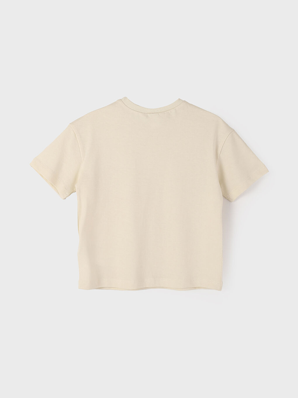 Crew Neck Printed Baby Boys' T-Shirt -S5AE05Z1-QVK