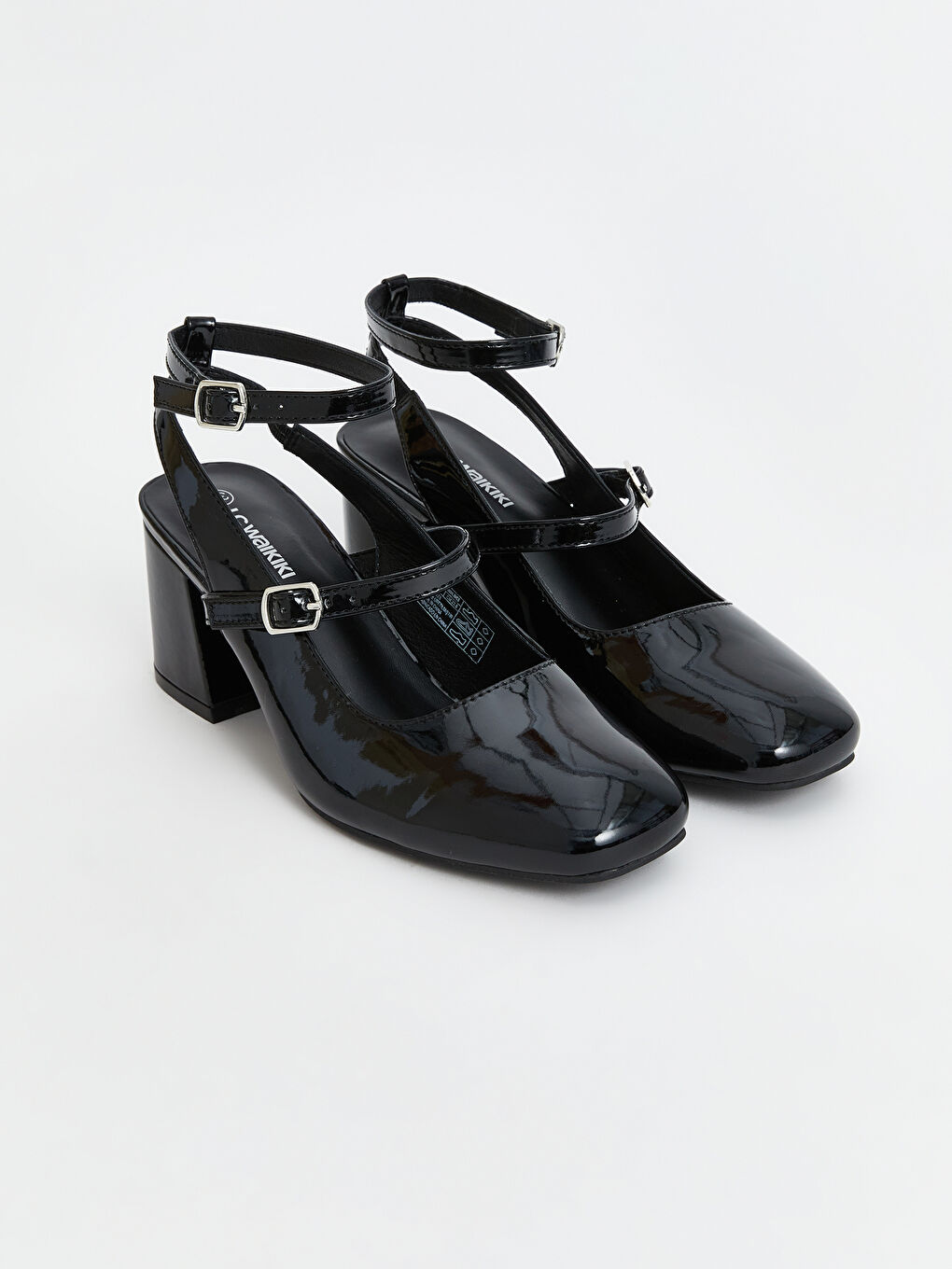 Women's Patent Leather High Heel Shoes -S5AE62Z8-HUC