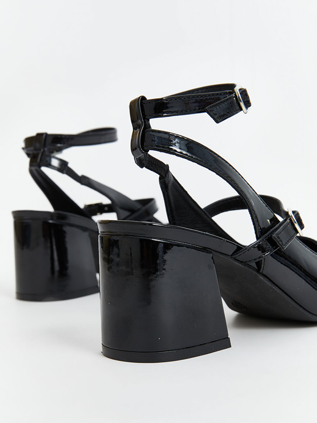 Women's Patent Leather High Heel Shoes -S5AE62Z8-HUC