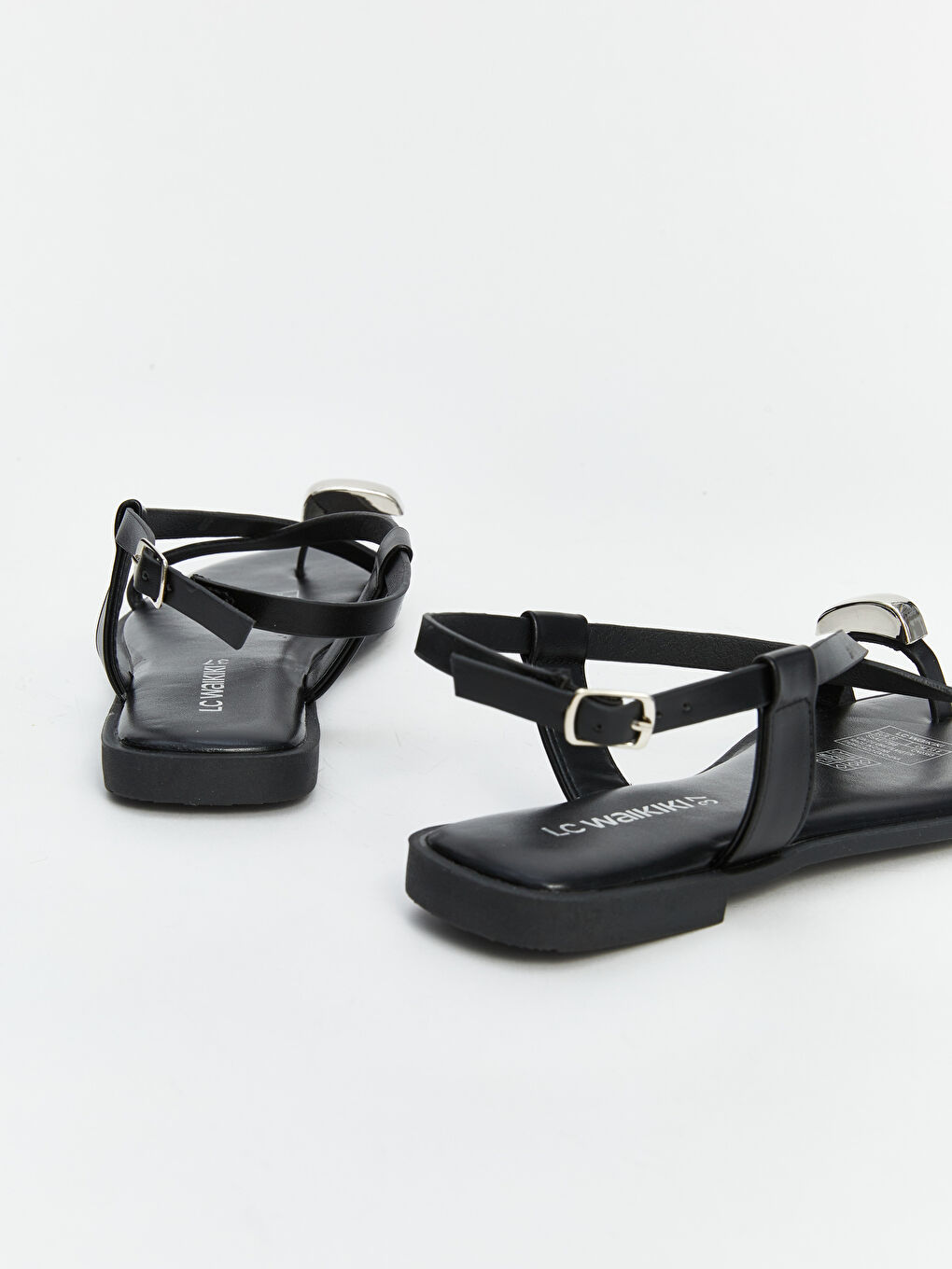 LCW STEPS Metal Buckled Women's Toe Post Sandal -S5AE77Z8-HUC