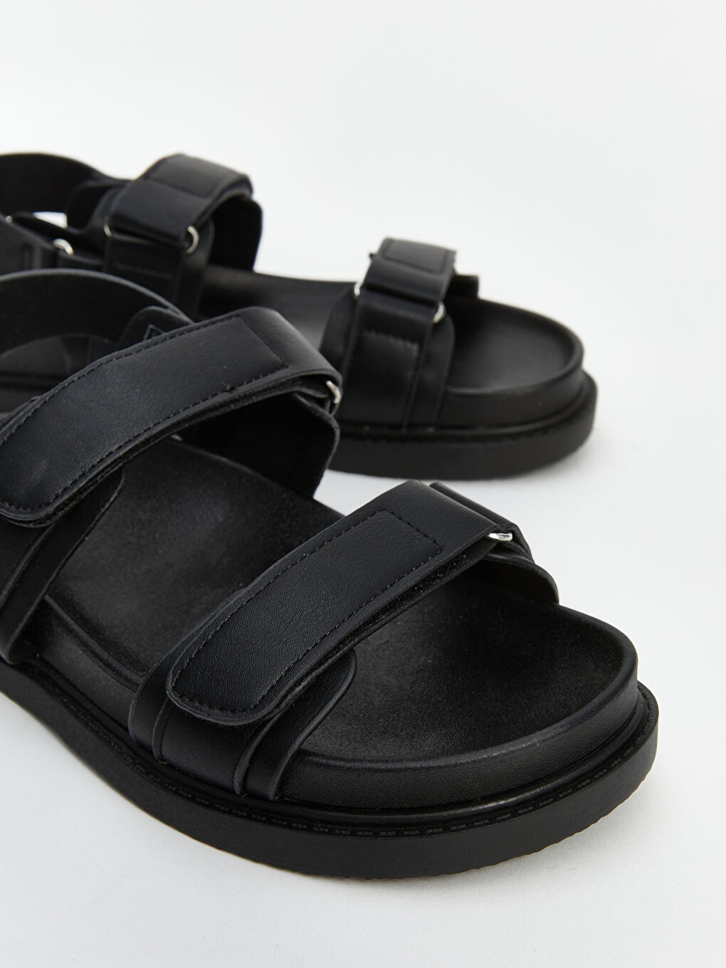 Faux Leather Women's Sandals -S5AE93Z8-HUC