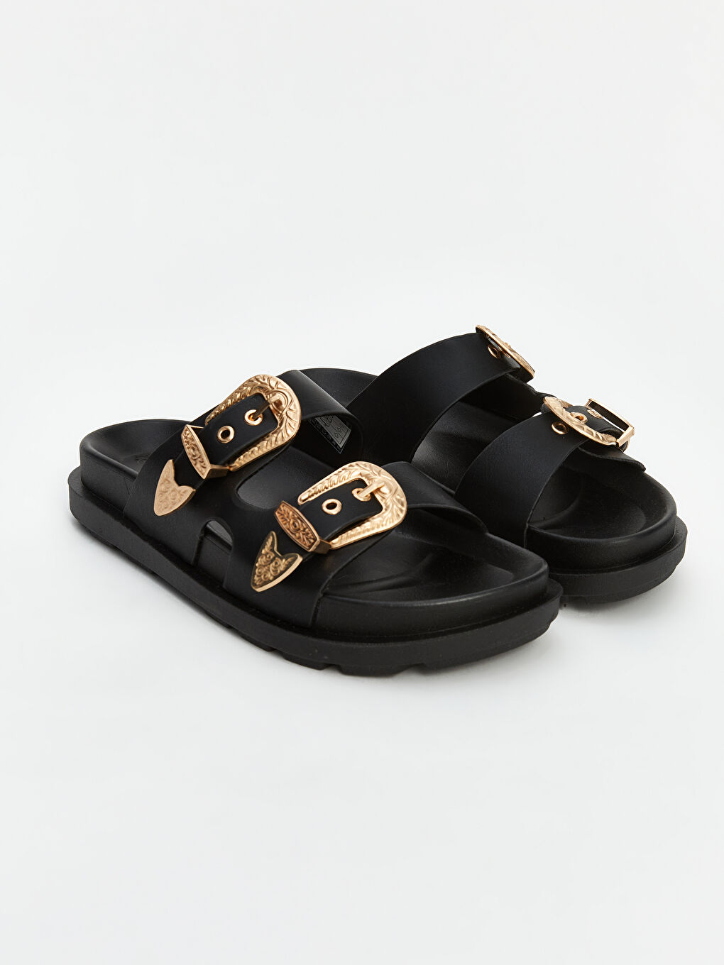 Double Strap Women's Sliders -S5AE94Z8-HUC