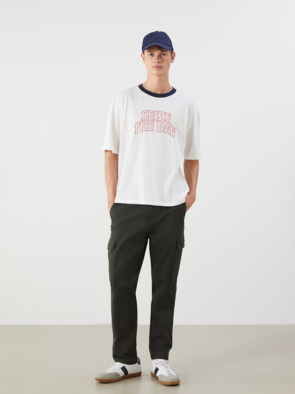Standard Fit Men's Cargo Trousers