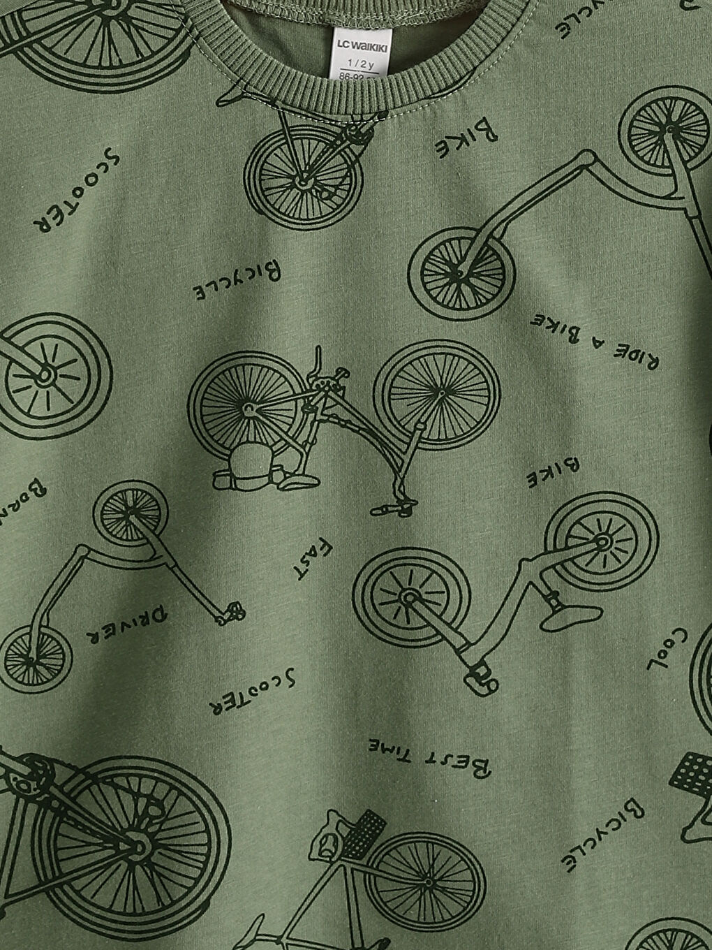 Crew Neck Printed Boys' T-Shirt 2 Pack-5