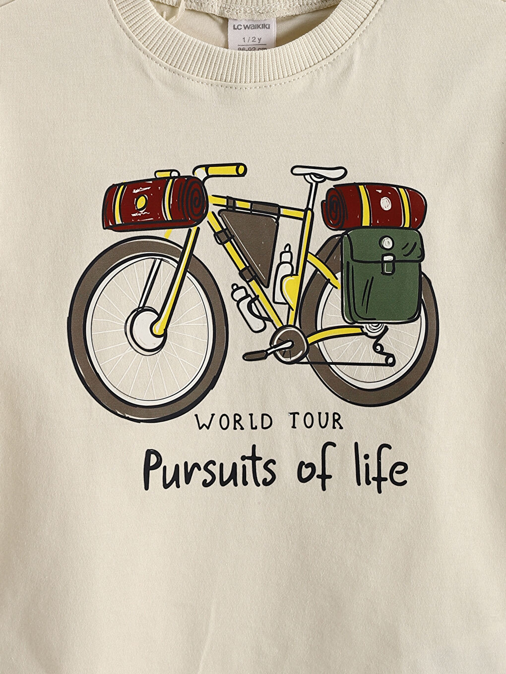 Crew Neck Printed Boys' T-Shirt 2 Pack-6