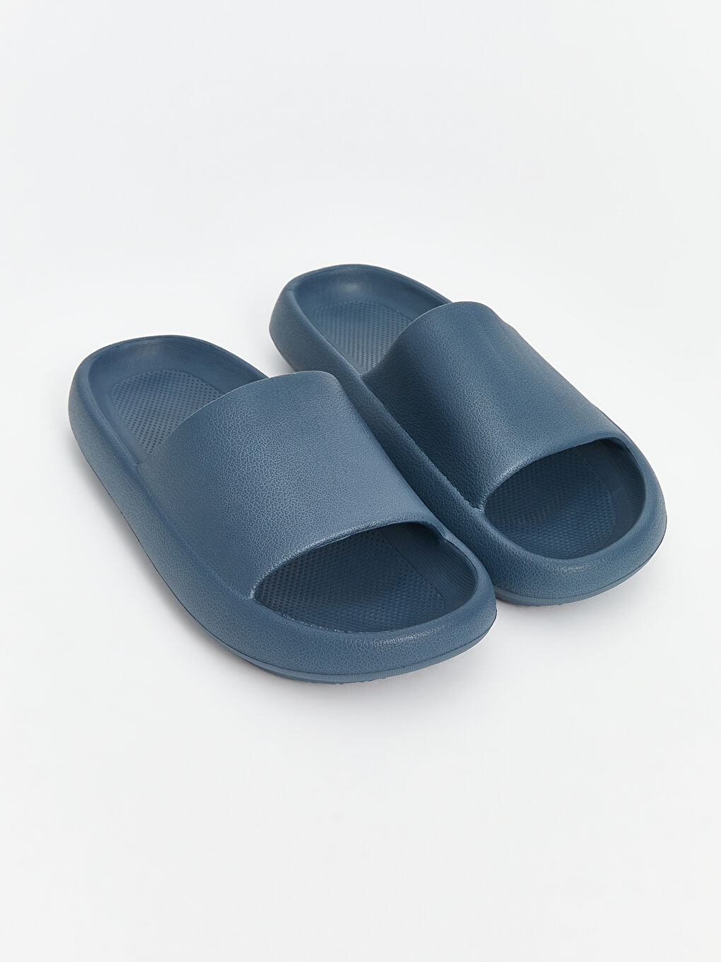 Faux Leather Men's Slippers -S5AG13Z8-VLF