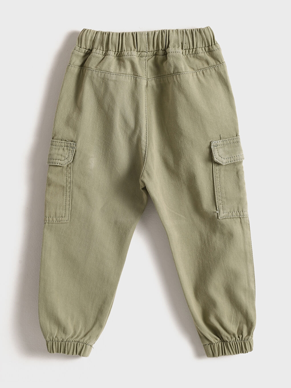 Брюки карго для мальчиков с эластичным поясом-1