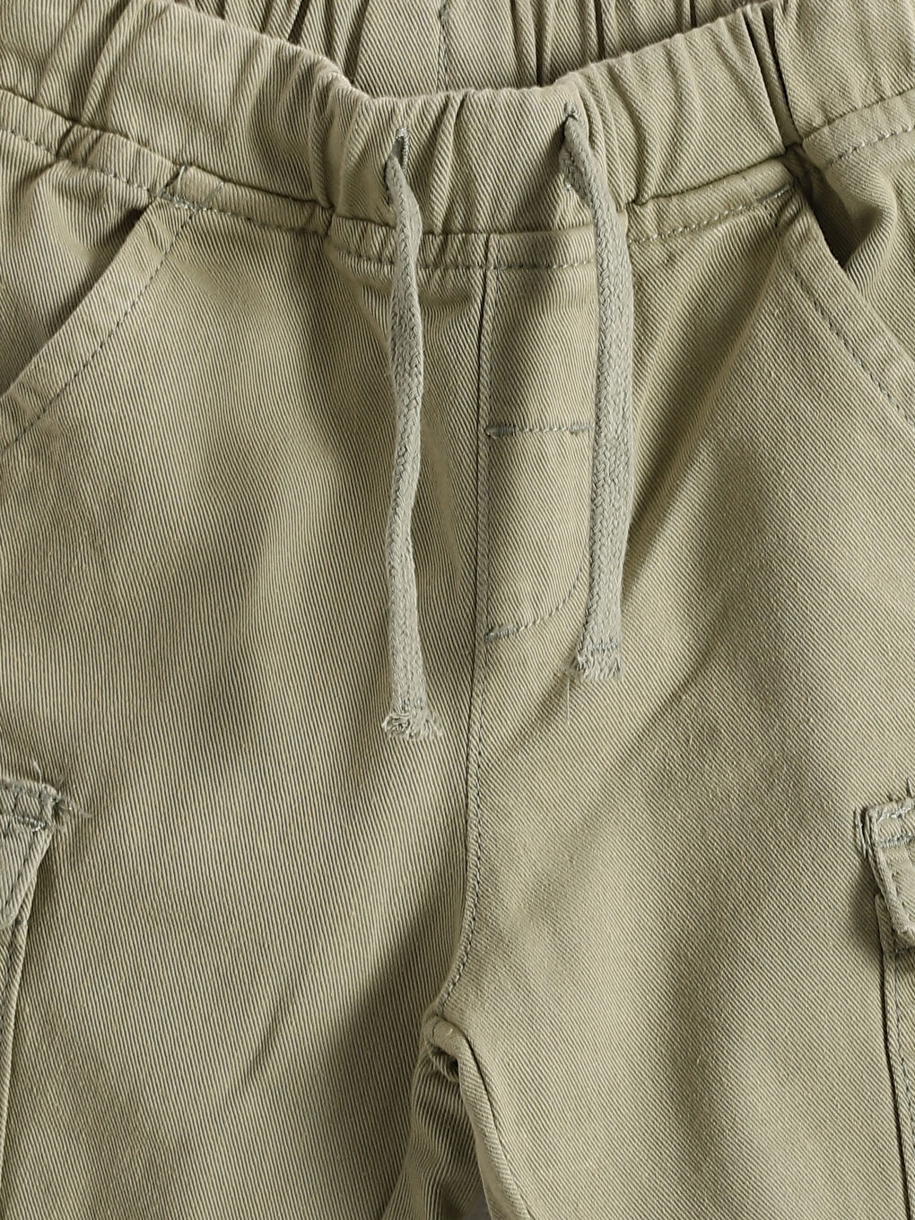 Брюки карго для мальчиков с эластичным поясом-2