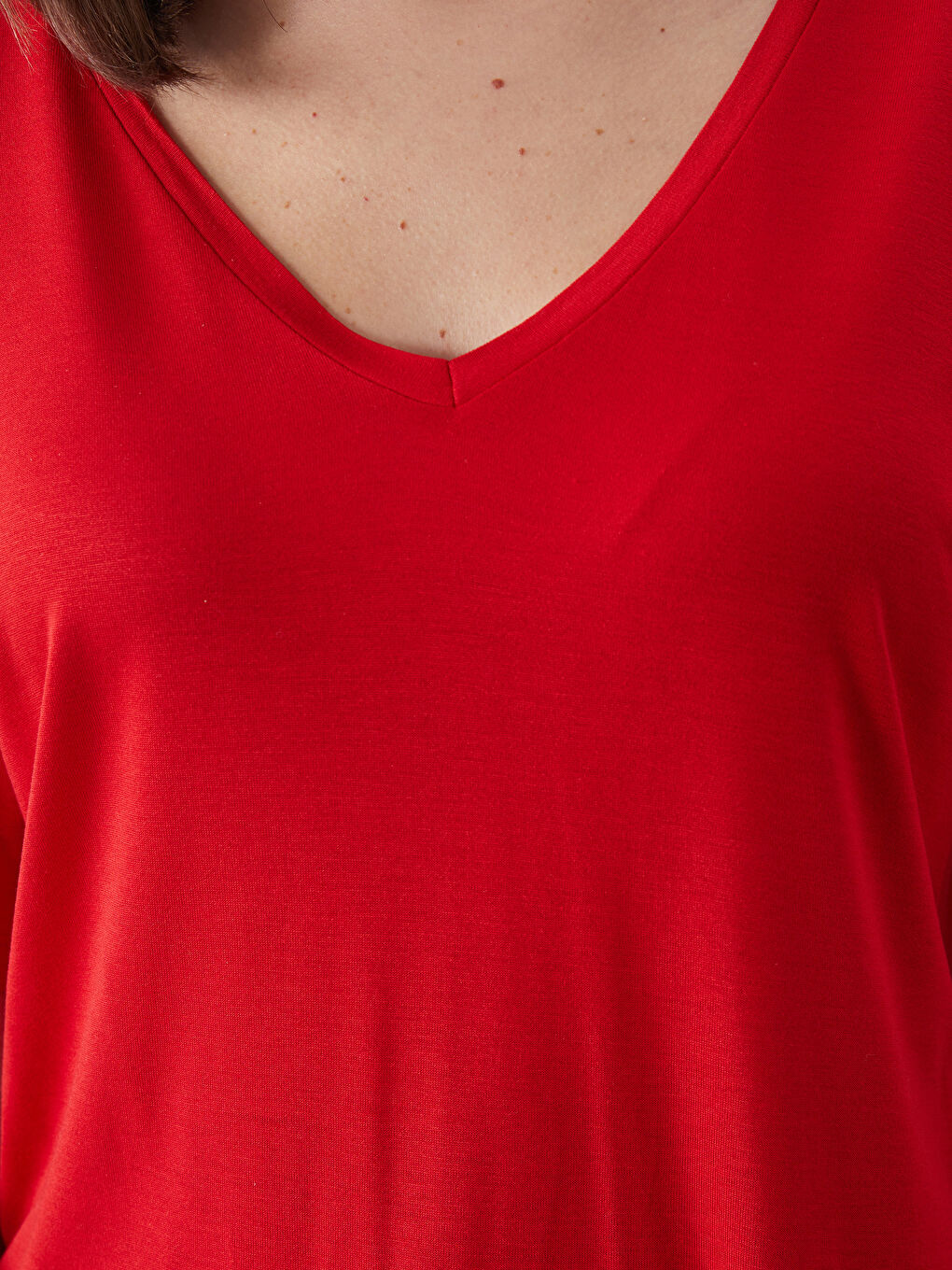 V Neck Women's T-Shirt -S5AG34Z8-HJY