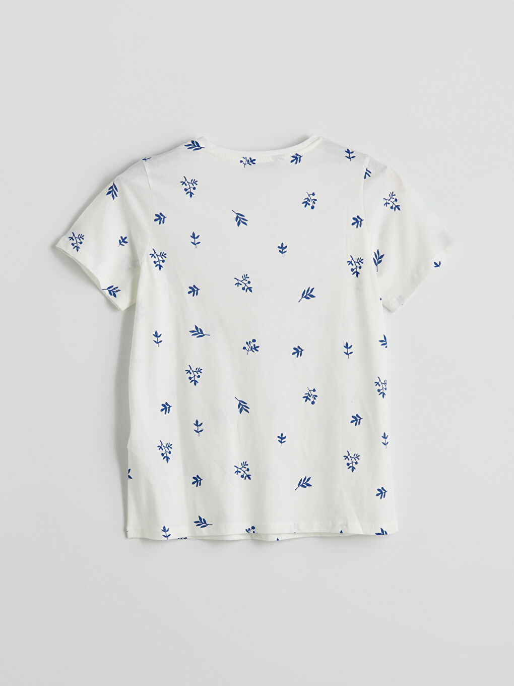 Crew Neck Printed Women's T-shirt -S5AG42Z8-HPQ