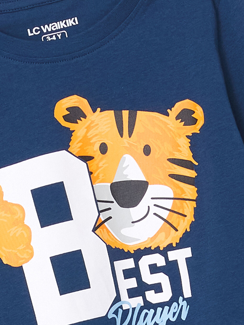 LCW Kids Bisiklet Yaka Erkek Çocuk Şortlu Pijama Takımı -S5AG61Z1-JC7