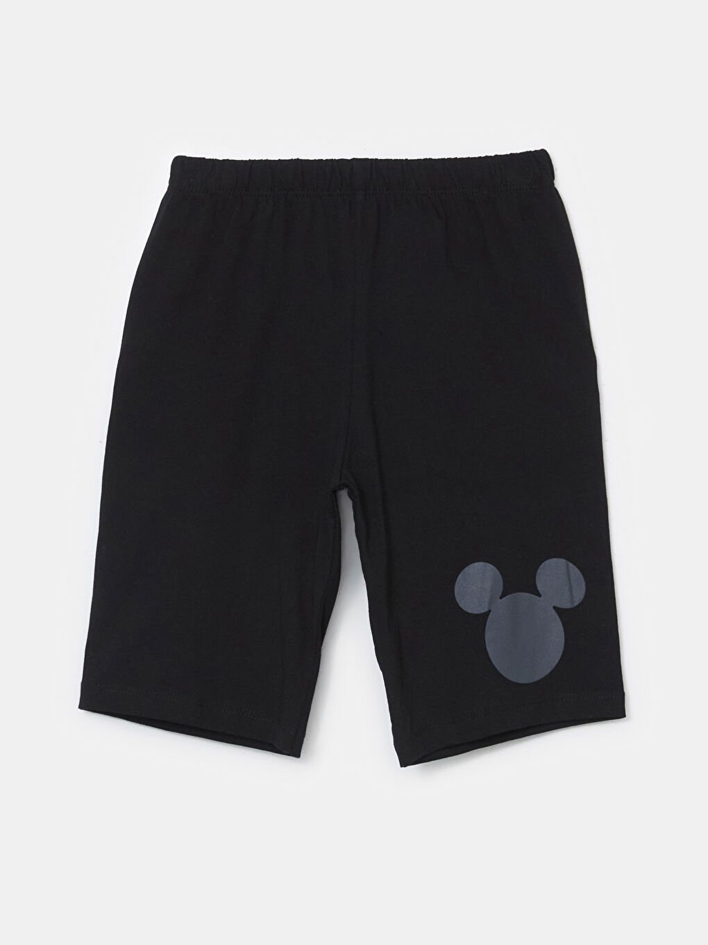 LCW Kids Siyah Beli Lastikli Erkek Çocuk Pijama Şort