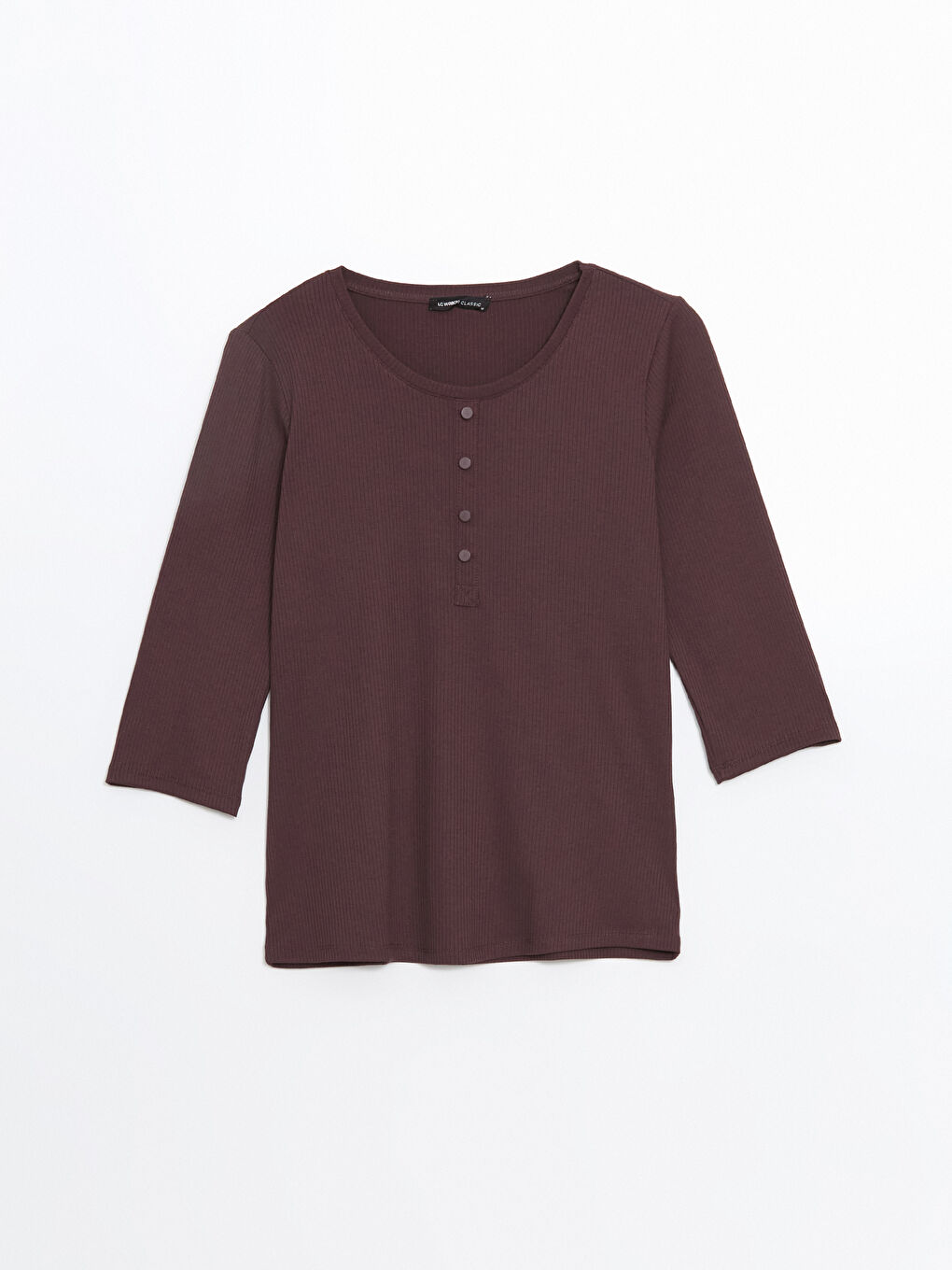 Crew Neck Women's Blouse -S5AG91Z8-HHD