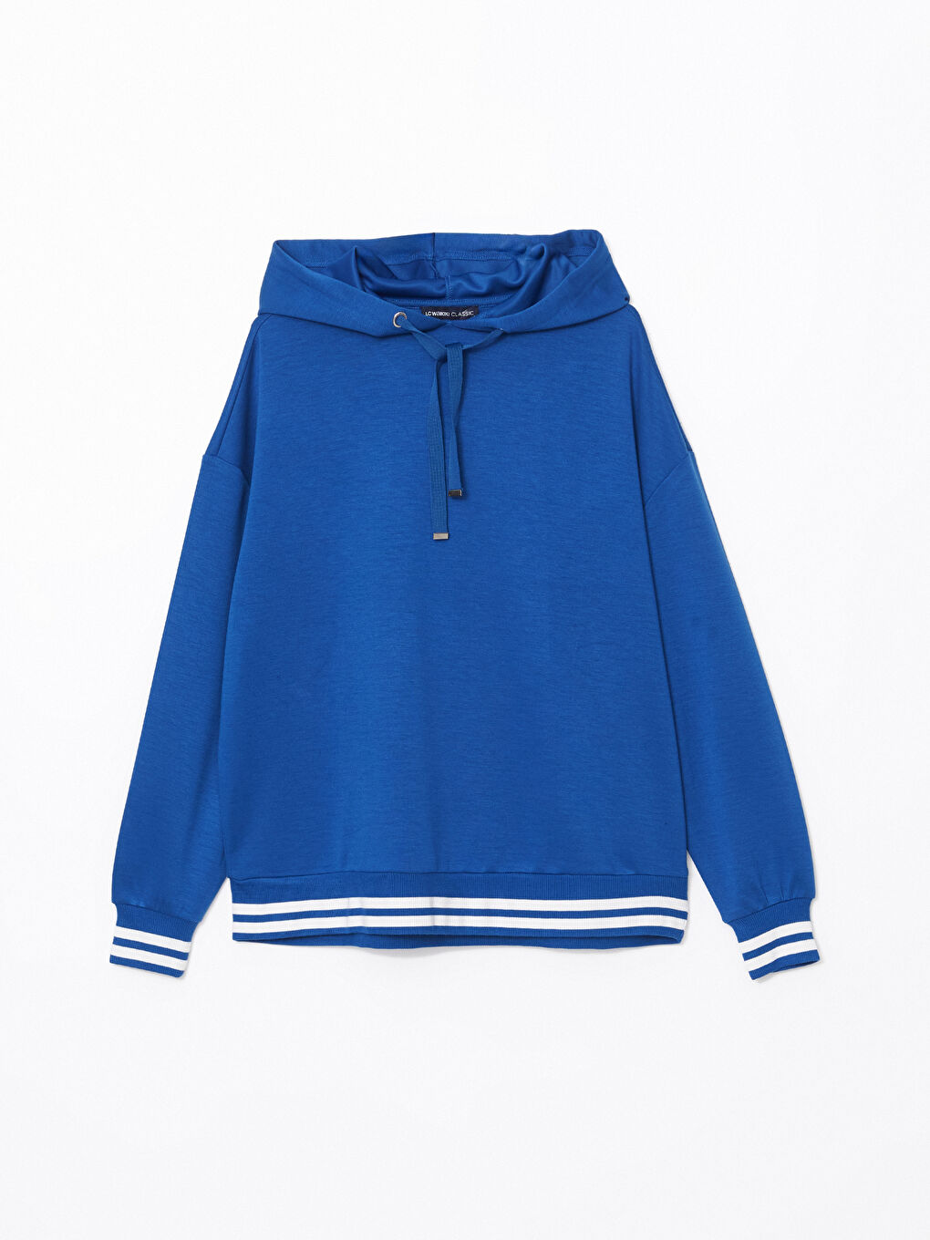 Striped Oversize Women's Hoodie -S5AG99Z8-HPQ