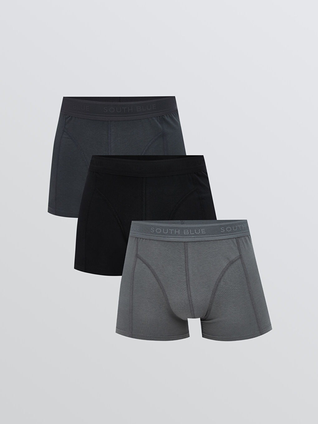 LC WAIKIKI Standard Fit Cotton Stretch Men's Boxer 3-pack -S5AH09Z8-GYQ
