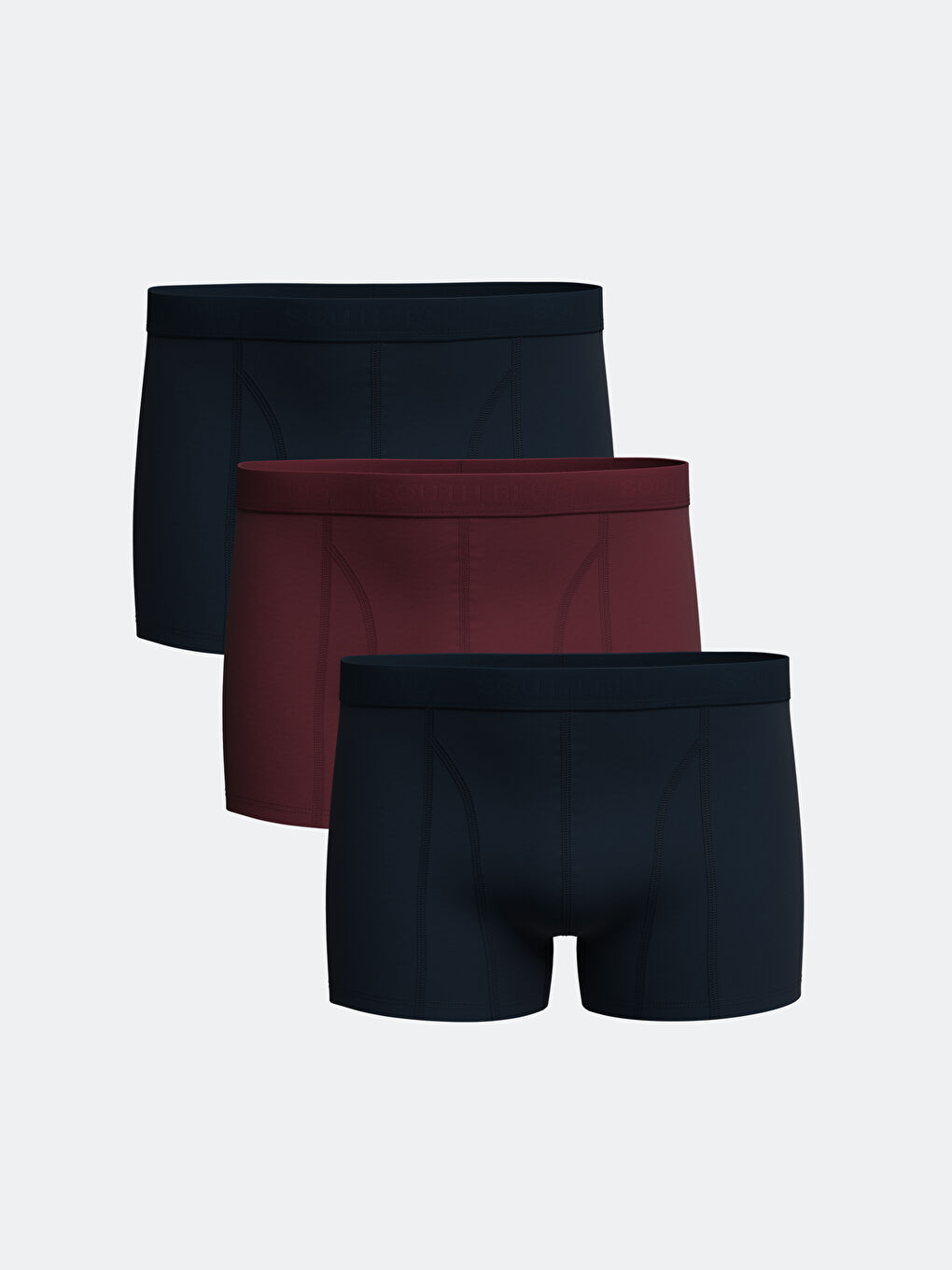 LC WAIKIKI Standard Fit Cotton Stretch Men's Boxer 3-pack -S5AH09Z8-HMS