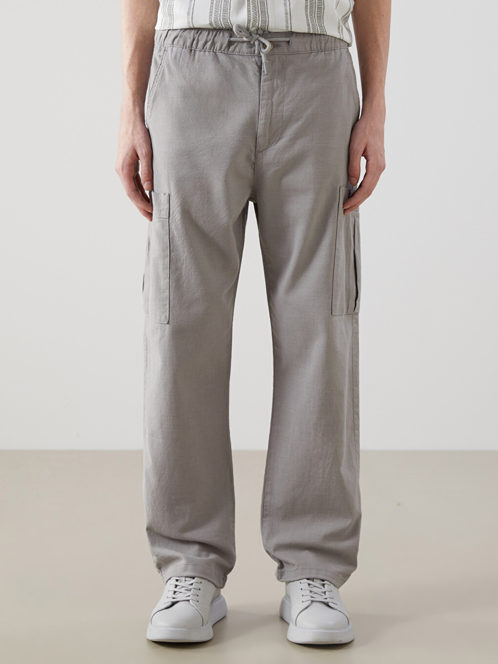 Relaxed Fit Men's Trousers-1