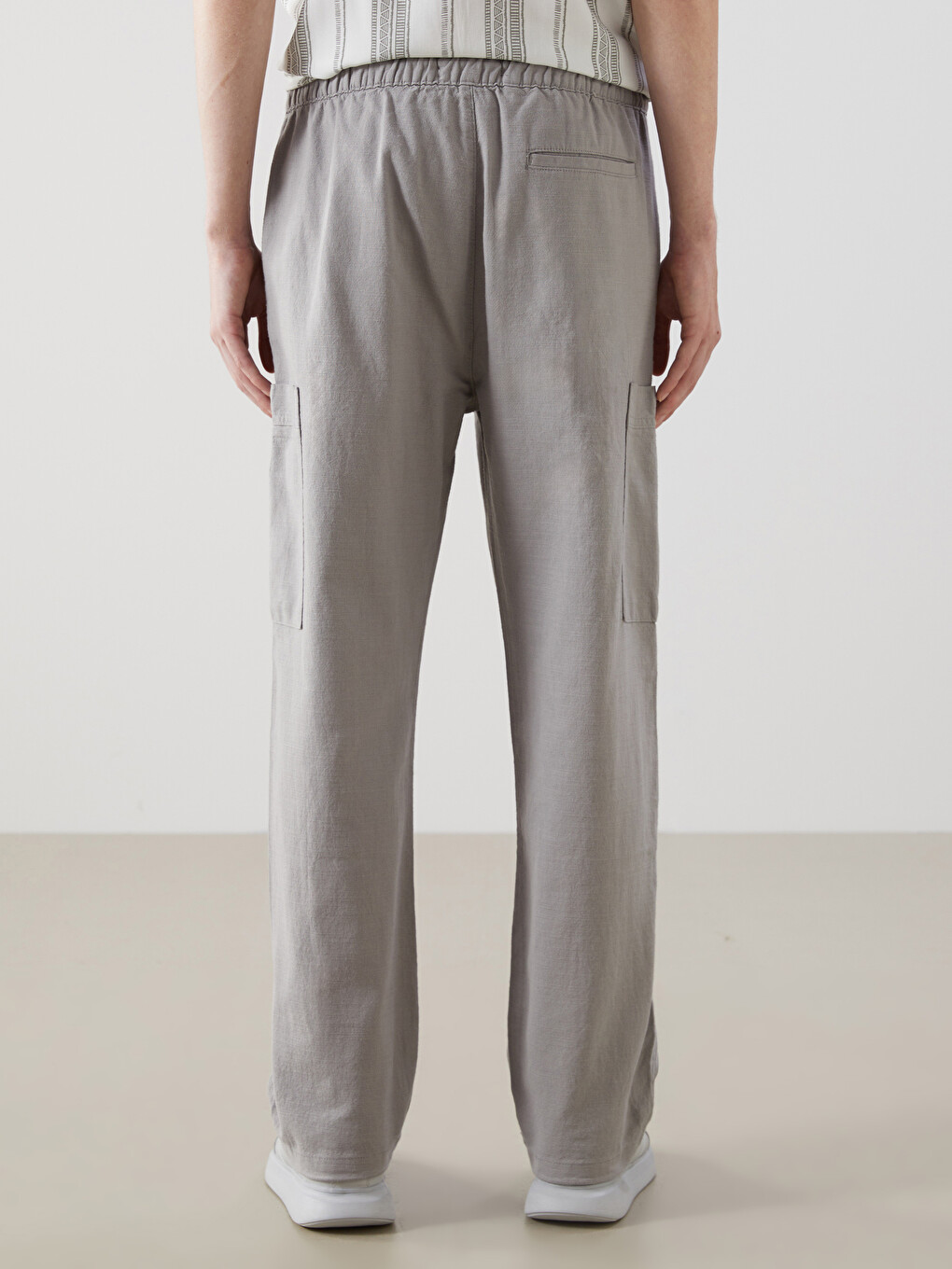 Relaxed Fit Men's Trousers-3