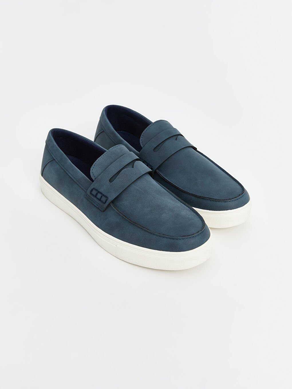 Faux Suede Men's Loafer Shoes -S5AH56Z8-CRP
