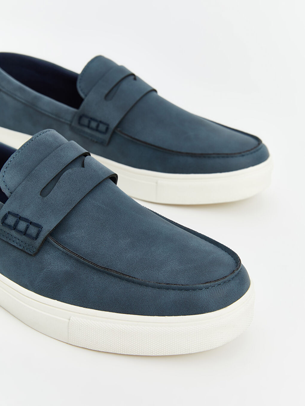 Faux Suede Men's Loafer Shoes -S5AH56Z8-CRP