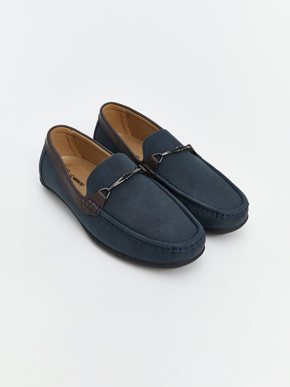 LCW STEPS Faux Suede Men's Loafer Shoes -S5AH58Z8-CRP