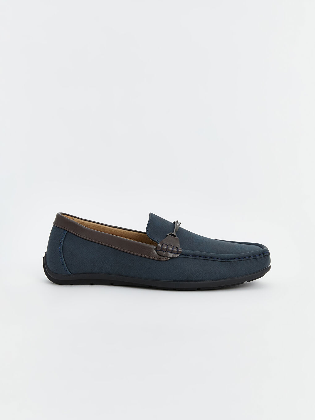 LCW STEPS Faux Suede Men's Loafer Shoes -S5AH58Z8-CRP