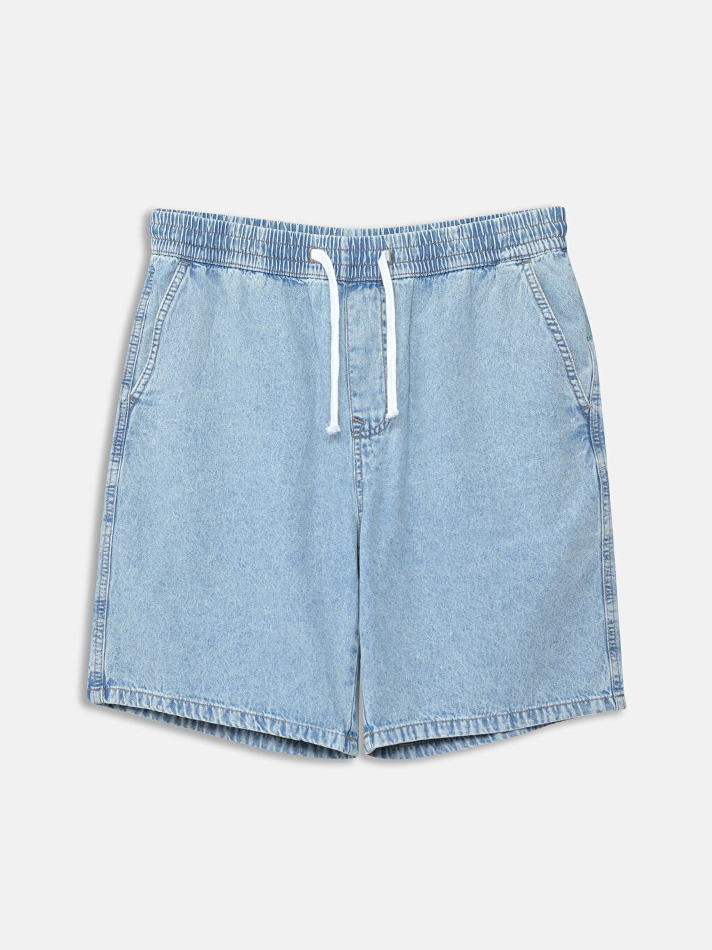 Relaxed Fit Men's Denim Shorts -S5AH94Z8-311