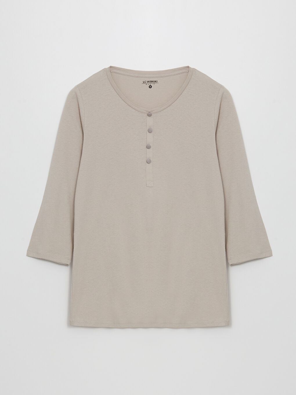 Crew Neck Women's Blouse-4