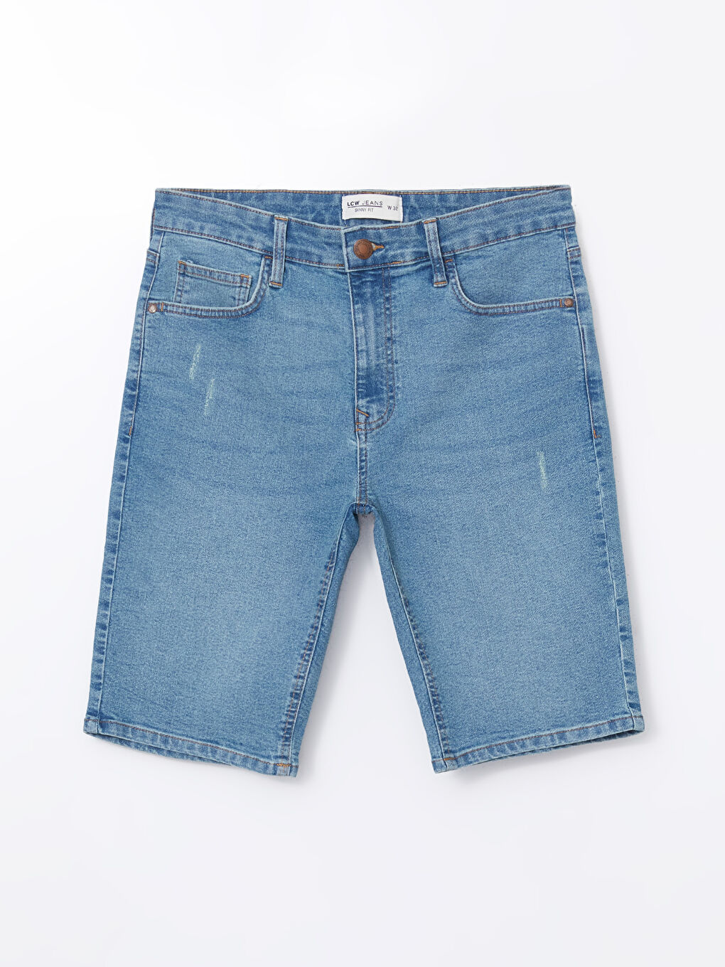 Super Skinny Fit Men's Denim Shorts -S5AI24Z8-H45