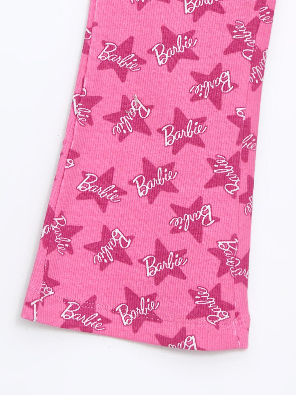 Elasticated Waist Barbie Printed Baby Girls' Flared Leggings-1