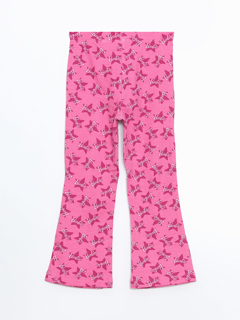 Elasticated Waist Barbie Printed Baby Girls' Flared Leggings-2